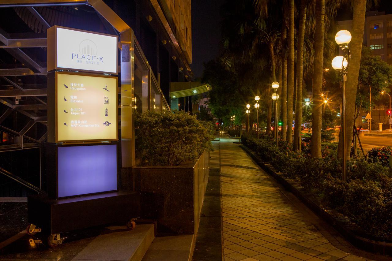 Place‧X Hotel تايبيه المظهر الخارجي الصورة