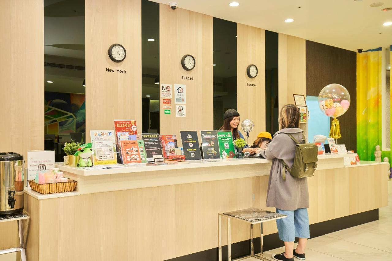 Place‧X Hotel تايبيه المظهر الخارجي الصورة